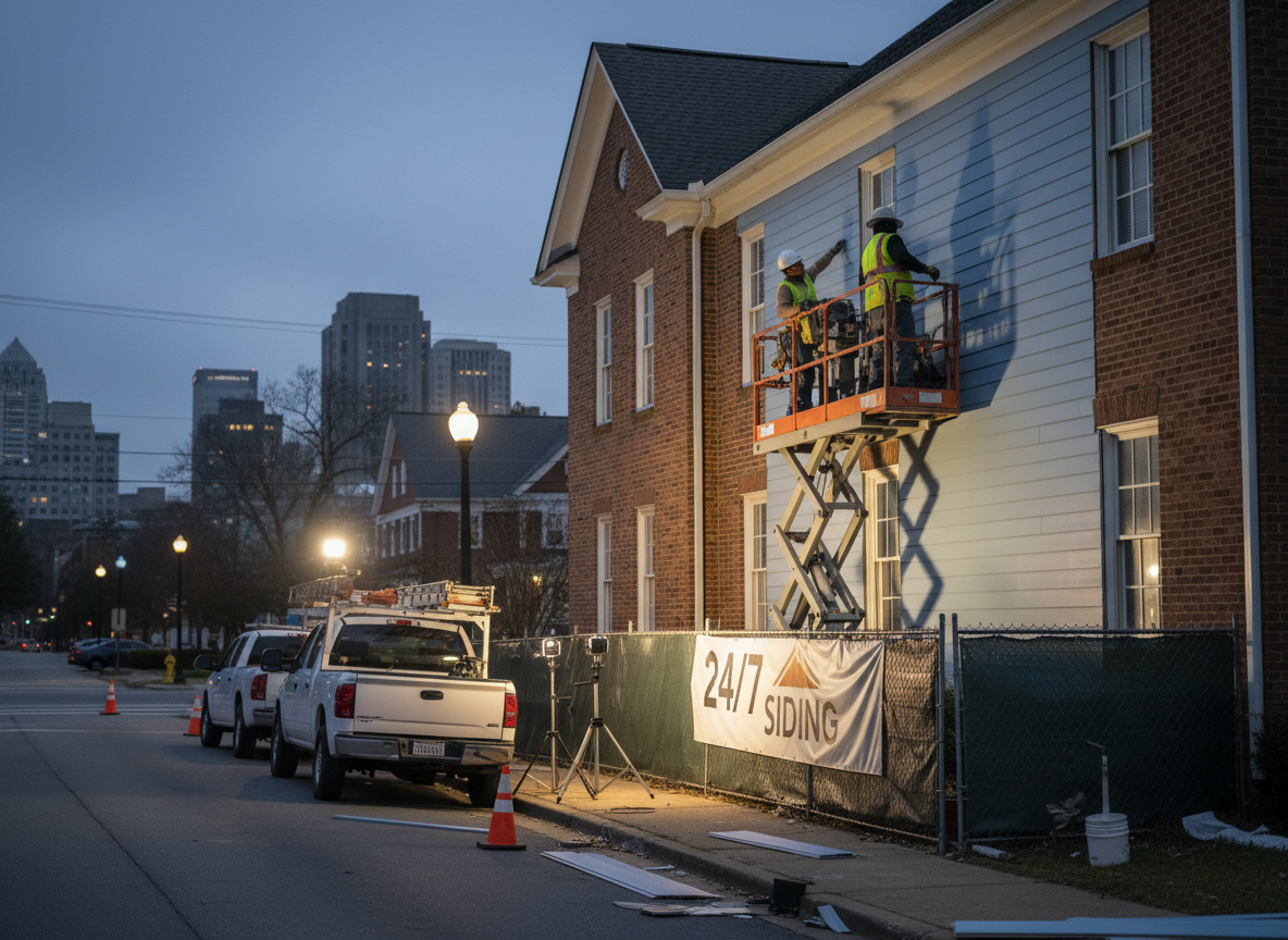 24/7 siding contractor in Montgomery