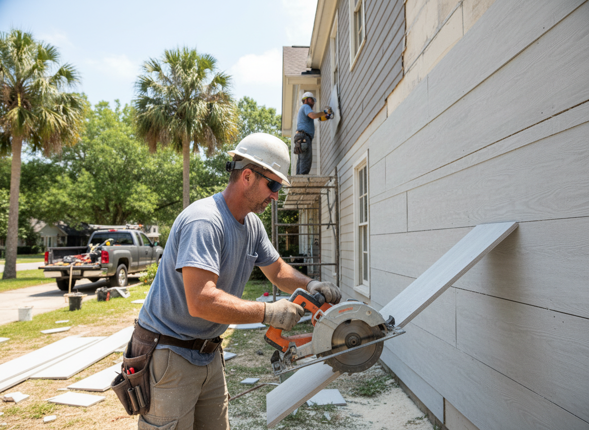 Siding contractor in Old Cloverdale