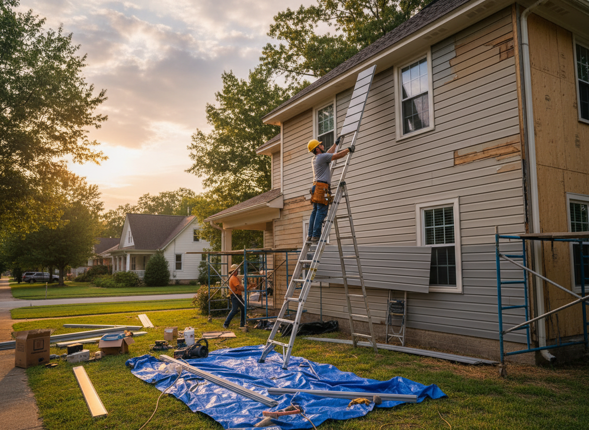 home siding contractors in Montgomery