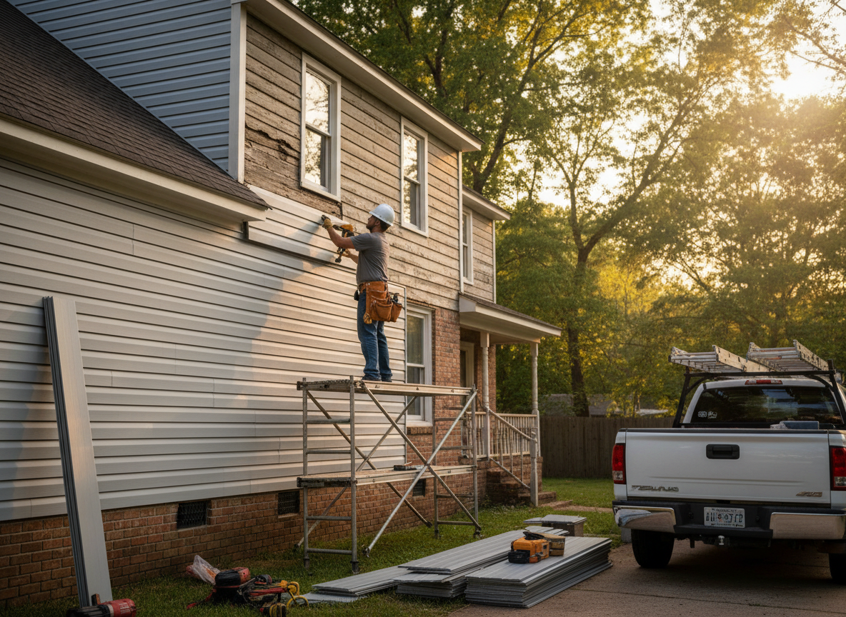 Siding contractor in Capitol Heights