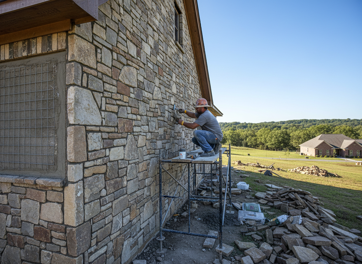 Siding contractor in Dalraida