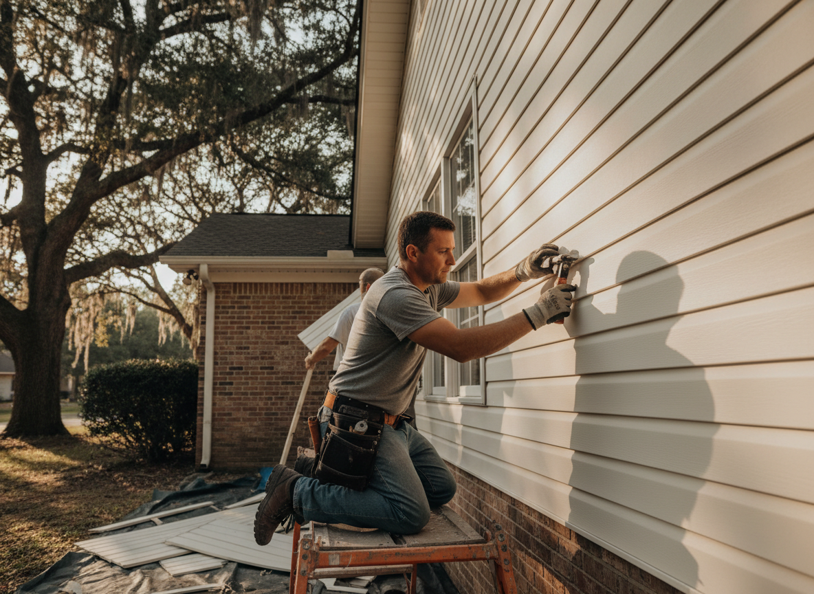 siding repair contractors in Montgomery